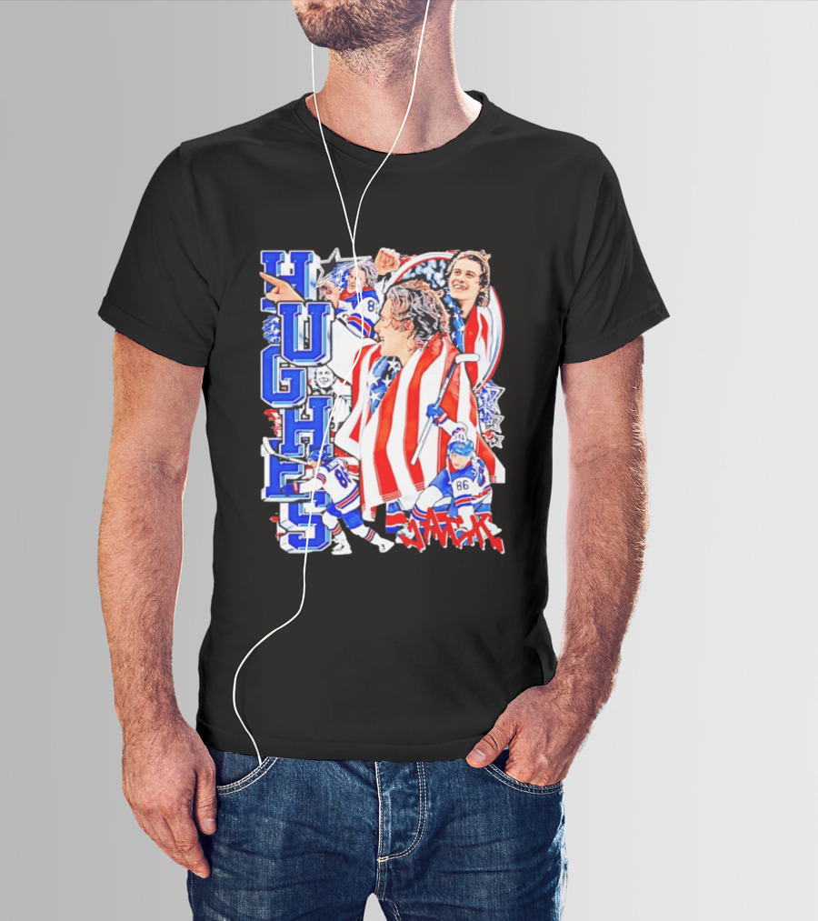 Hughes USA 86 American Hockey Pride T-Shirt