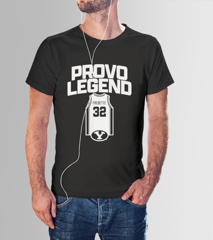 Provo Legend Fredette 32 Byu Cougars T-Shirt