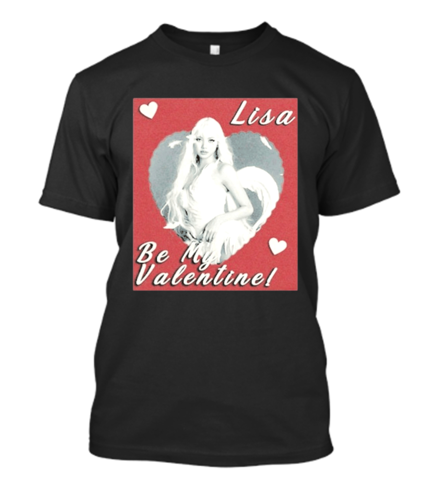 Lisa Be My Valentine Heart T-Shirt
