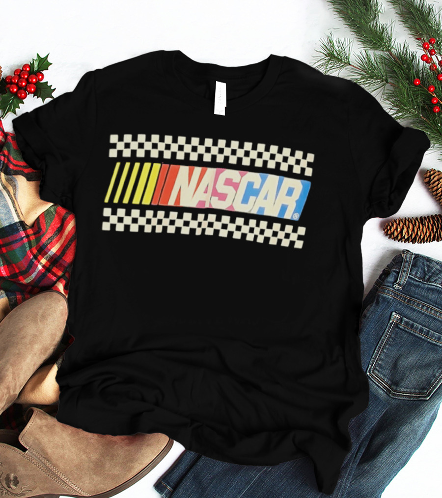 NASCAR Checkered Flag Iconic Racing T-Shirt