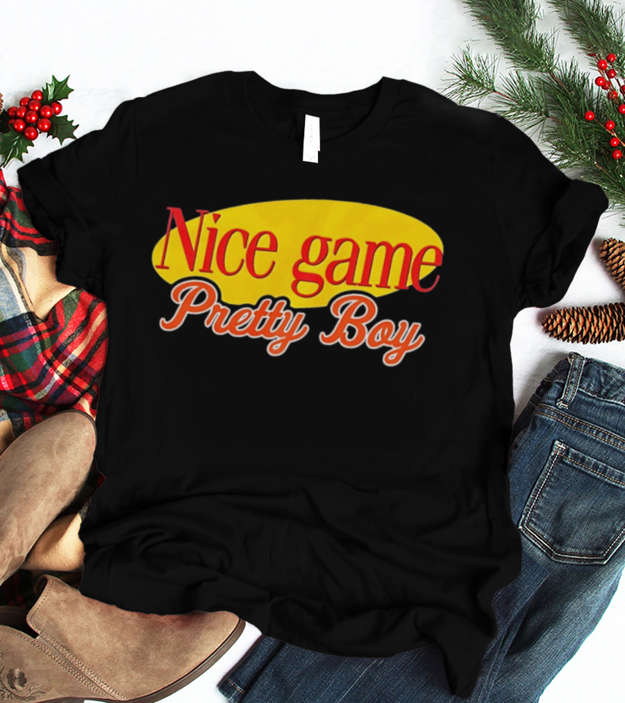 Nice Game Pretty Boy New York Mets Vintage Retro Baseball Fan T-Shirt