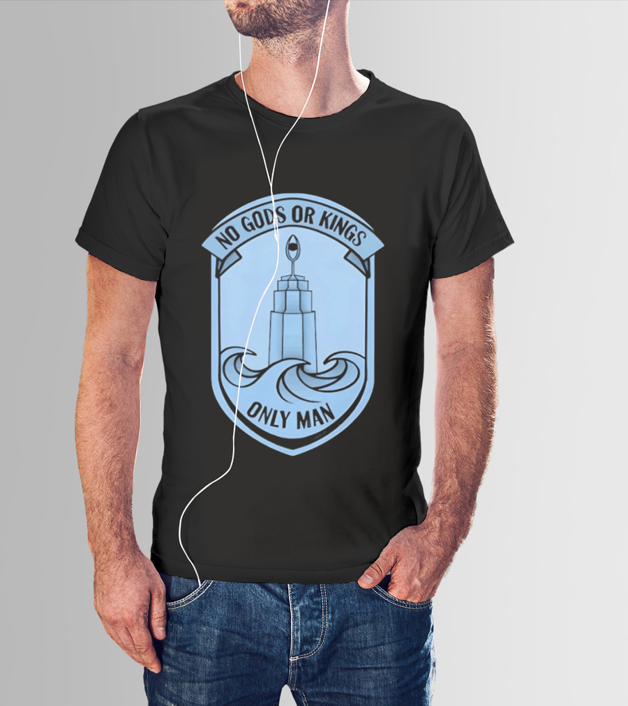 Bioshock No Gods Or Kings Only Man Rapture Lighthouse Crest T-Shirt