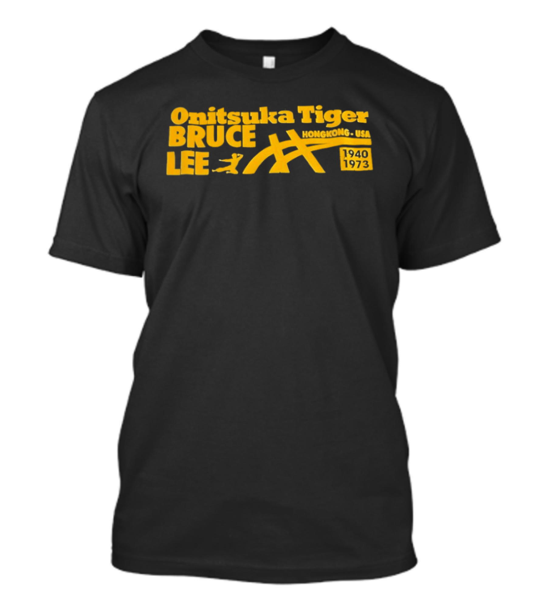 Onitsuka Tiger Bruce Lee Hongkong USA 1940 1973 T-Shirt