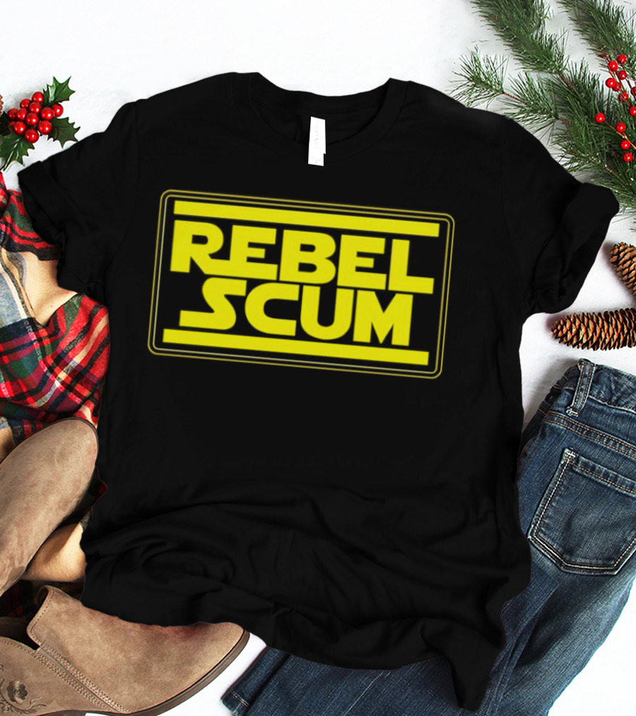 Rebel Scum Star Wars Inspired Yellow T-Shirt