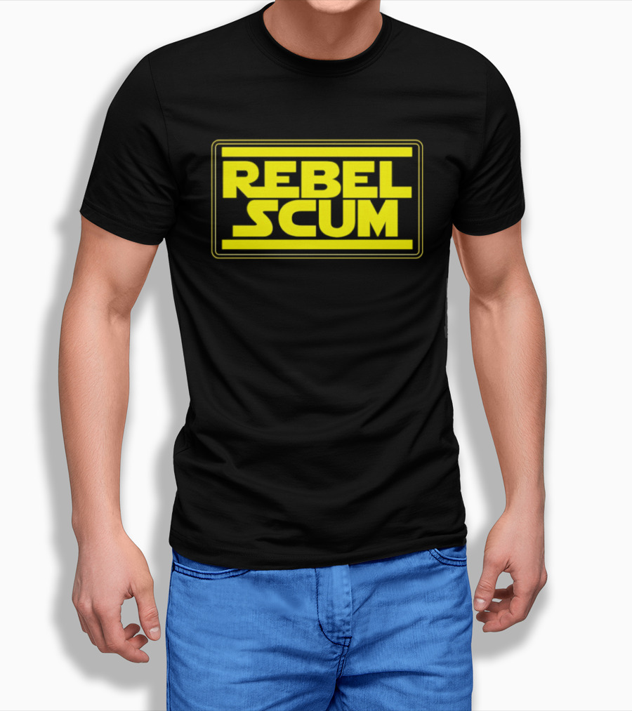 Rebel Scum Star Wars Inspired Yellow T-Shirt