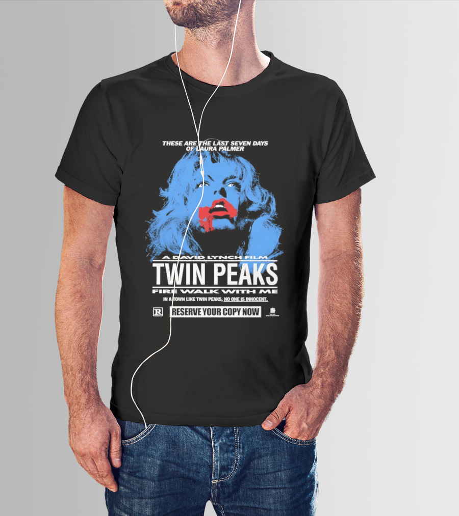 These Are The Last Seven Days Of Laura Palmer David Lynch Twin Peaks Fire Walk With Me T-Shirt