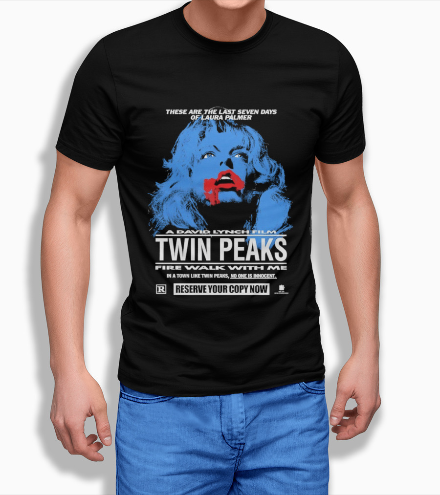 These Are The Last Seven Days Of Laura Palmer David Lynch Twin Peaks Fire Walk With Me T-Shirt