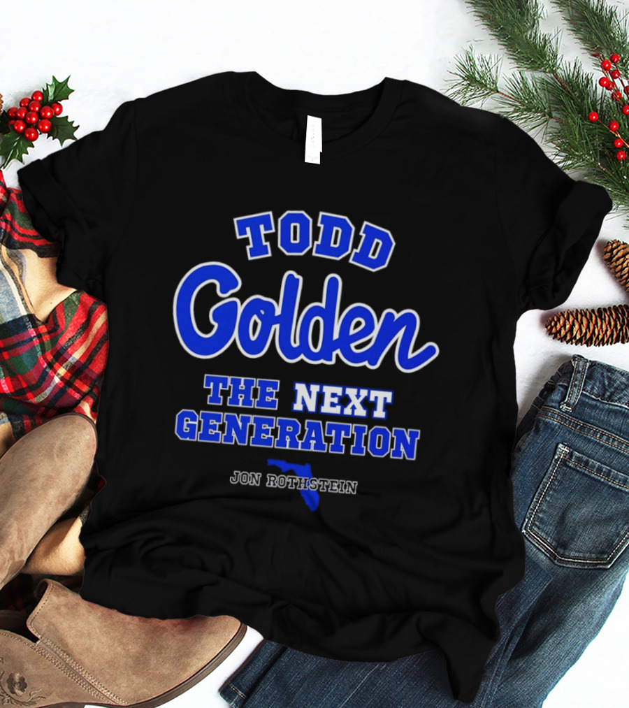 Todd Golden The Next Generation Jon Rothstein Florida Blueprint T-Shirt