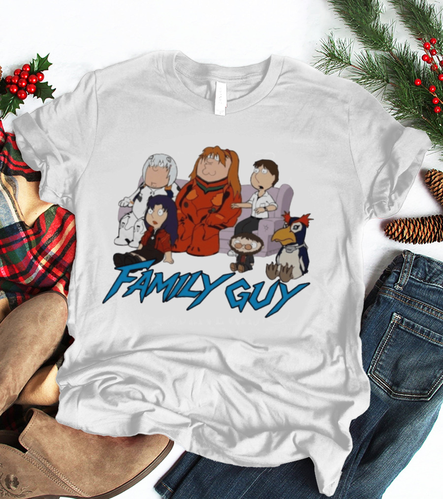Family Guy Characters Anime T-Shirt