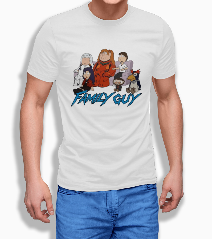 Family Guy Characters Anime T-Shirt