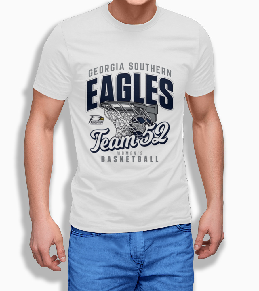 Georgia Southern Eagles Basketball Team 52 Women's NCAA T-Shirt