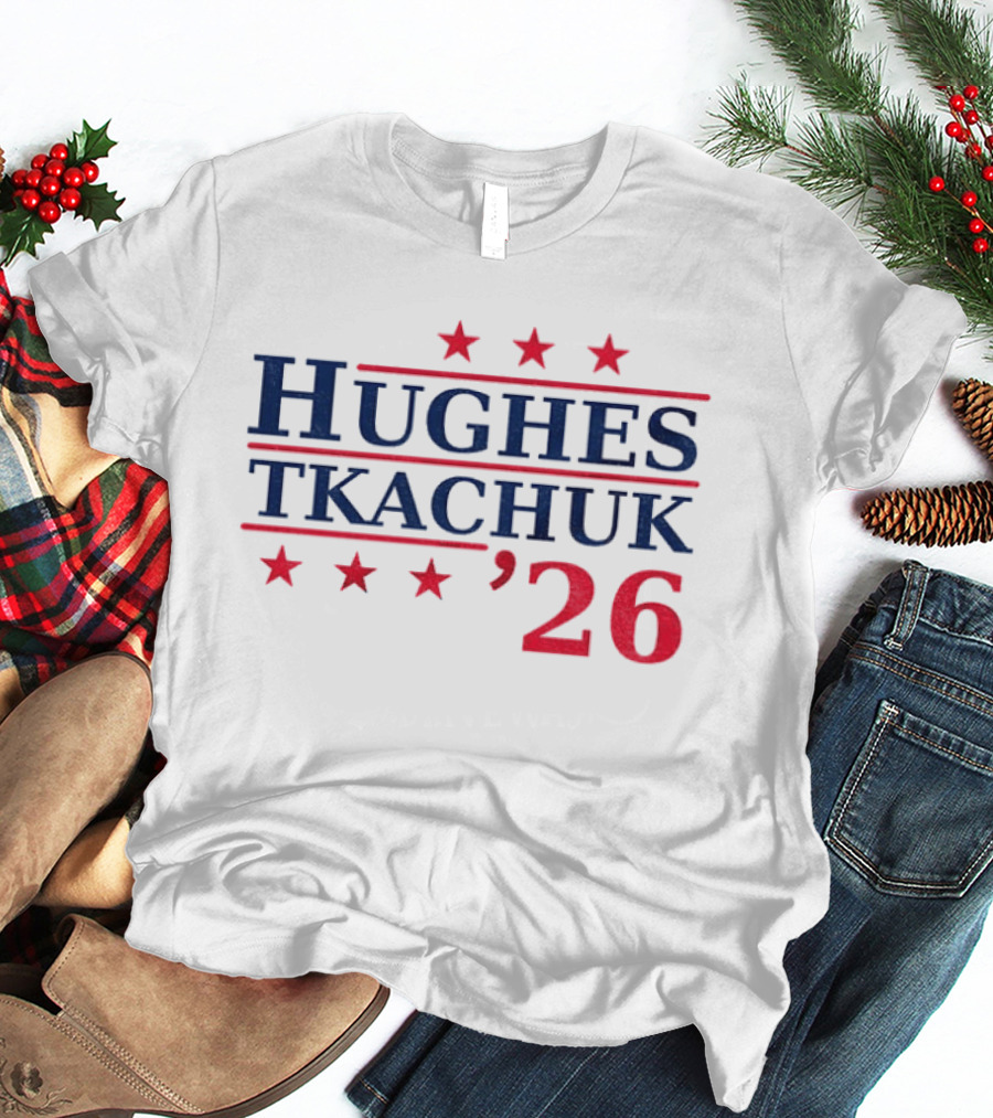 Hughes Tkachuk 26 USA Hockey Gold Medal Legends T-Shirt