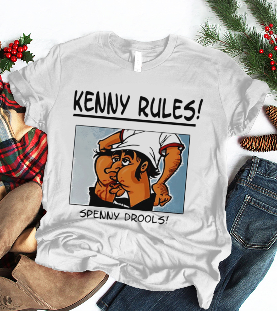 Kenny Rules Spenny Drools Cartoon Rivalry T-Shirt