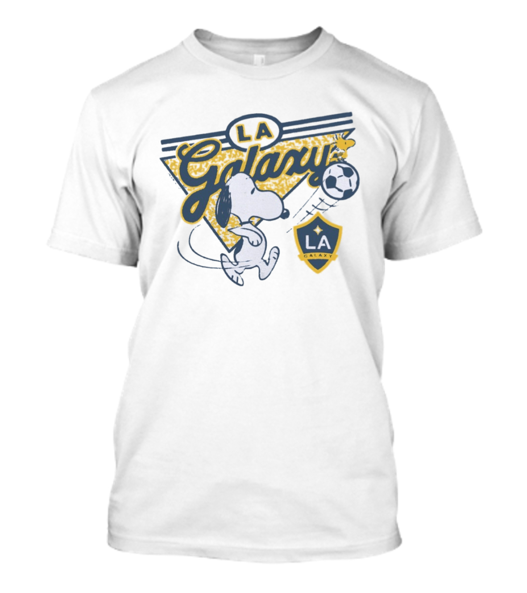 Peanuts Snoopy LA Galaxy Soccer Collaboration T-Shirt