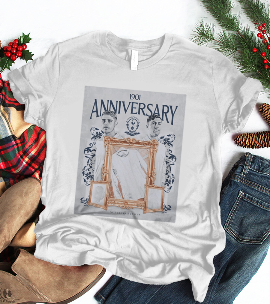 1901 Tottenham Hotspur FA Cup Winners Anniversary T-Shirt
