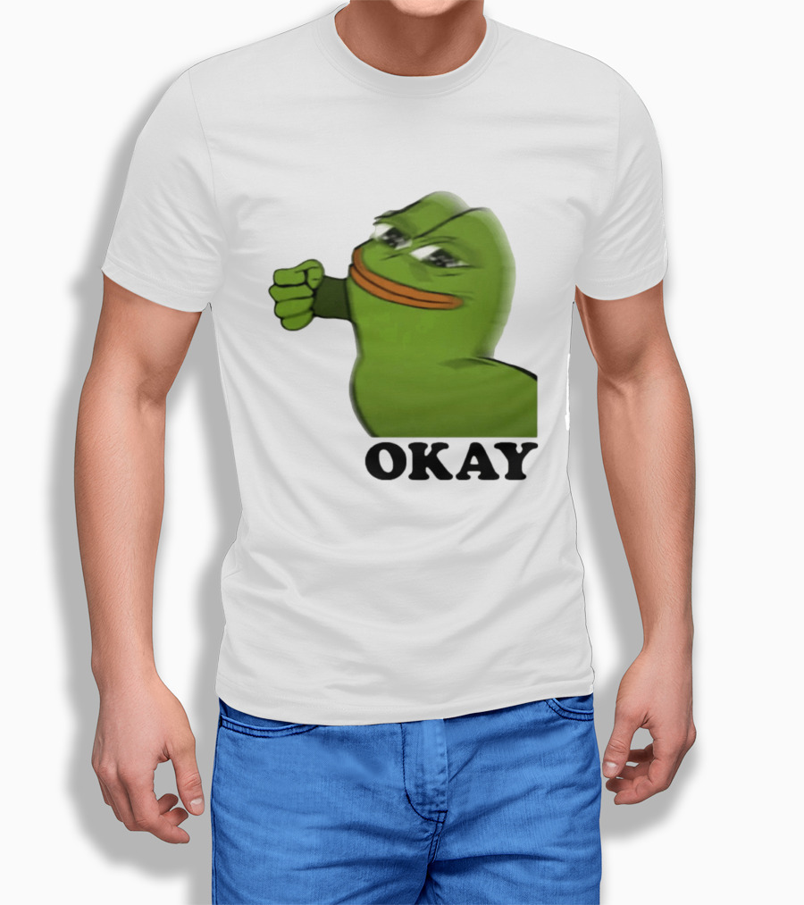 Okay Pepe Frog Punching Nazis Kid T-Shirt