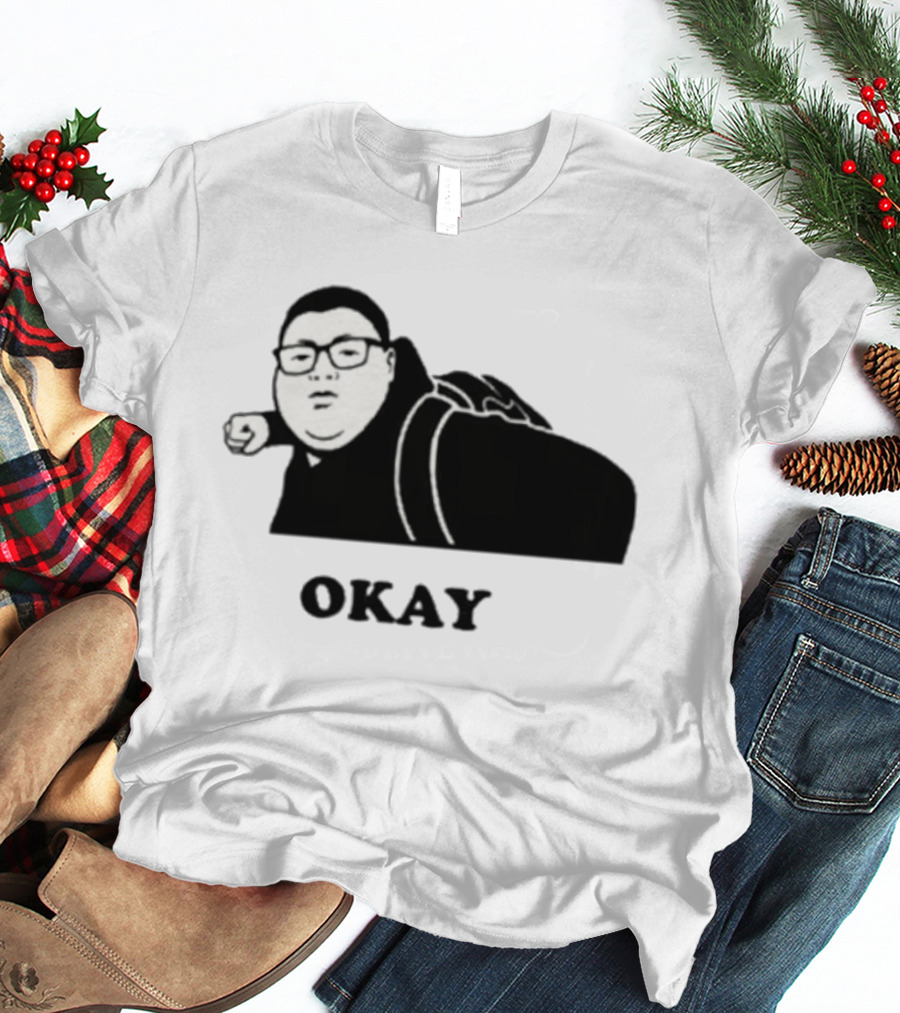 Young Man Okay Anti ICE Protest Okay Punching Gesture T-Shirt