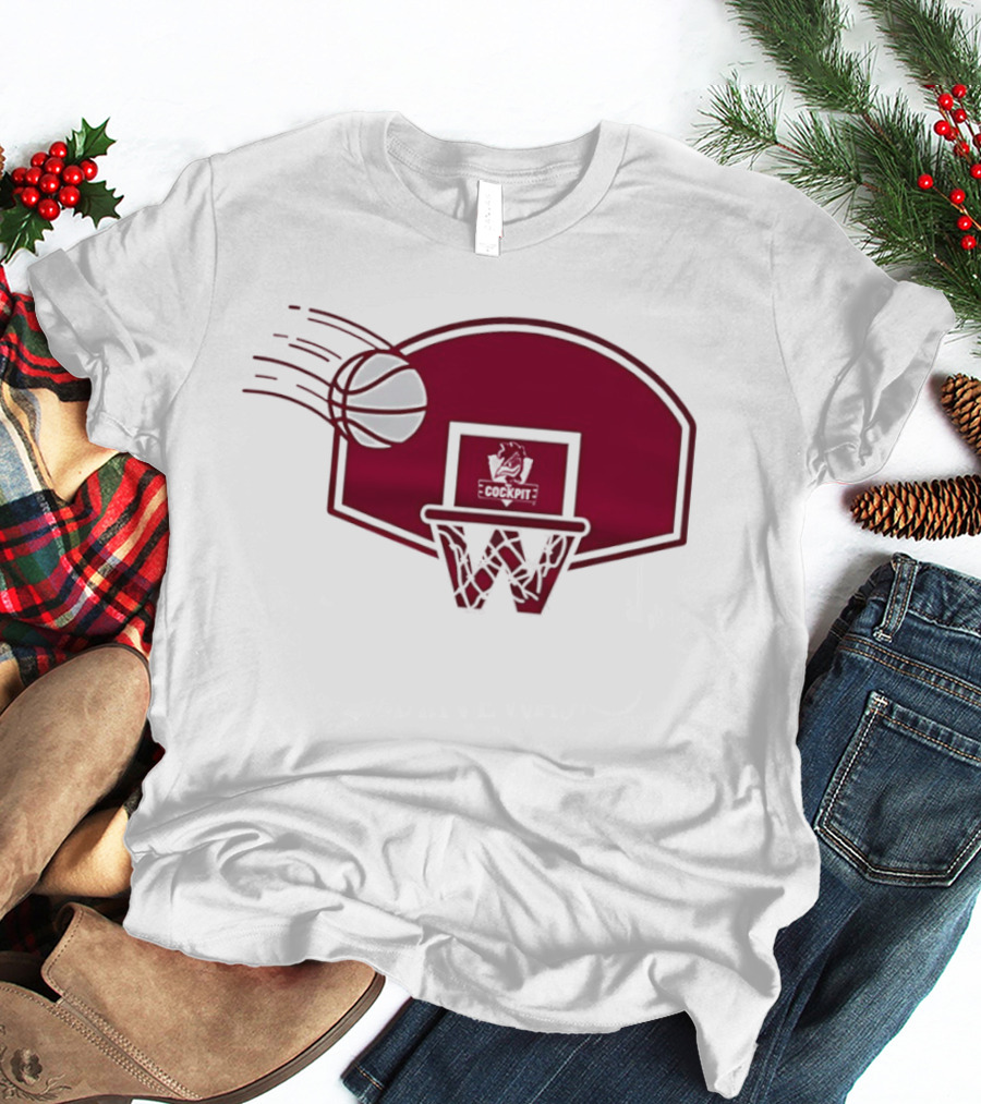 South Carolina Gamecocks Basketball Backboard Basketball Hoops T-Shirt