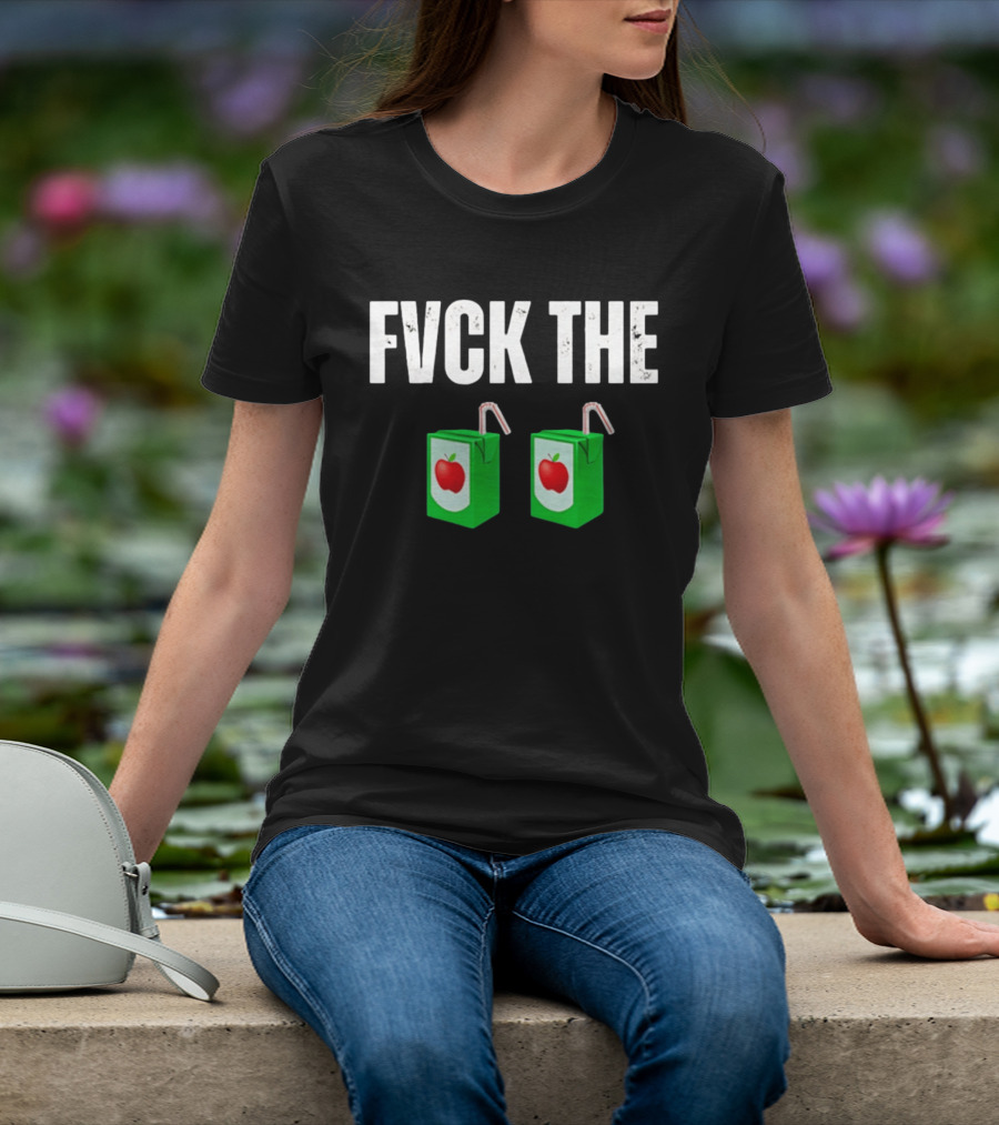 Fvck The Juice Apple Box Duo Drink Packers T-Shirt