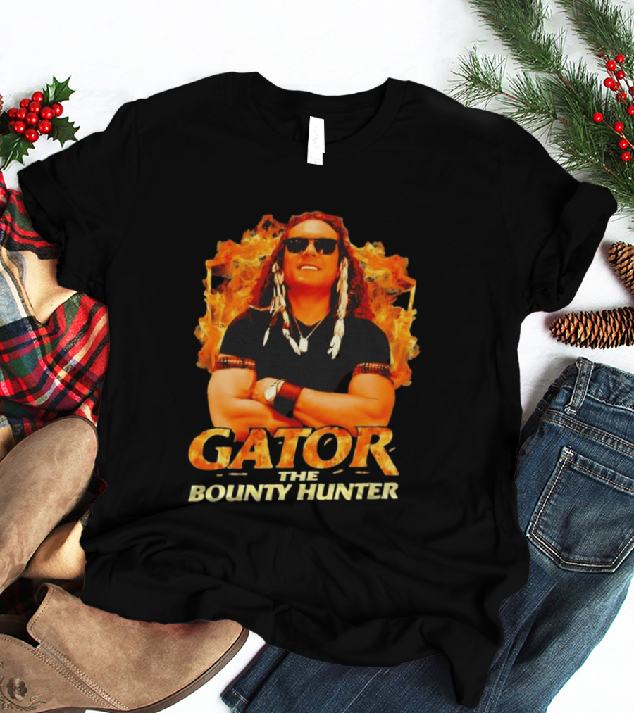 Gator The Bounty Hunter Flame T-Shirt