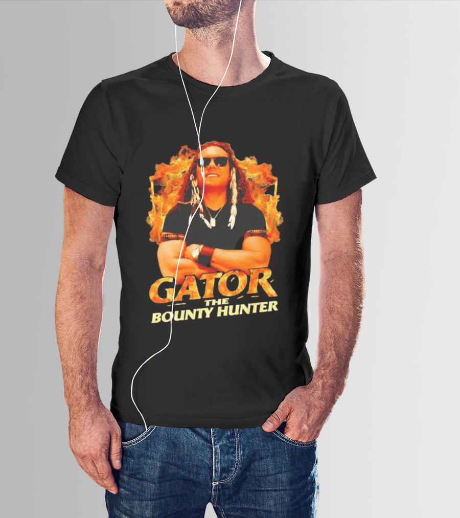 Gator The Bounty Hunter Flame T-Shirt