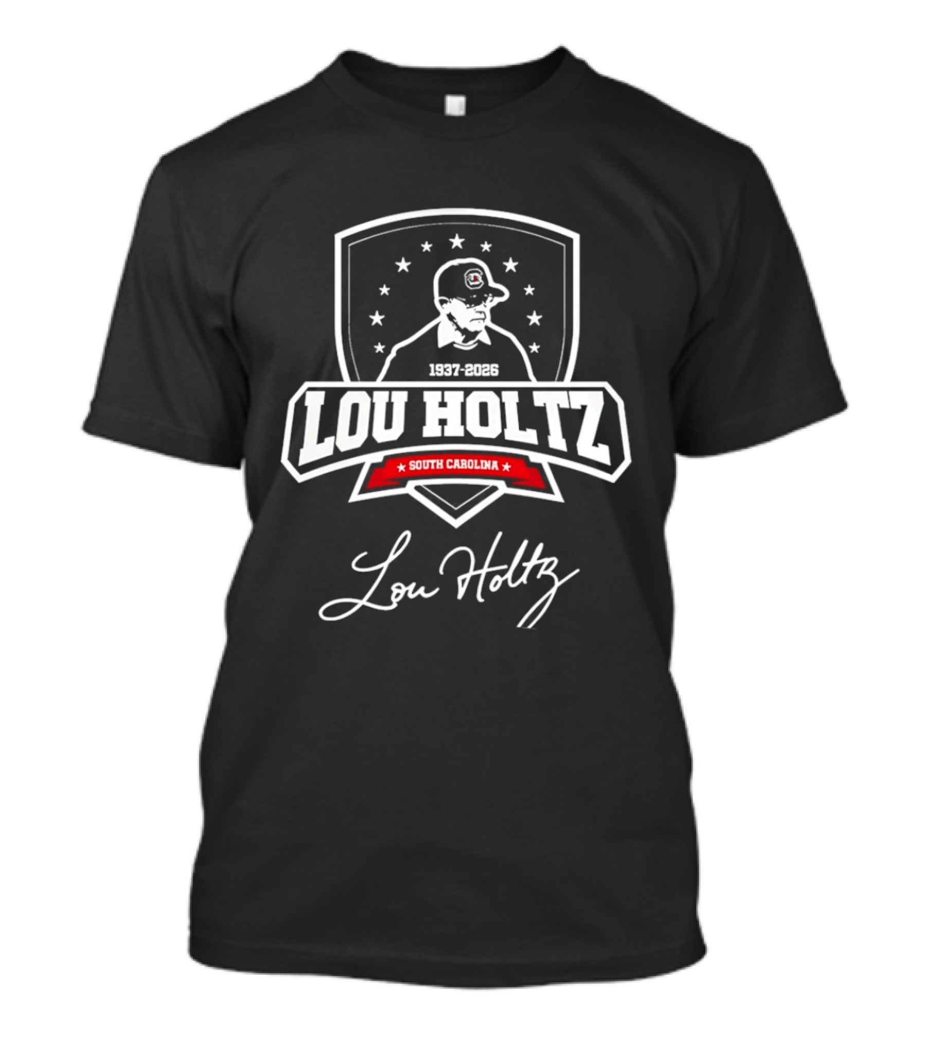 Lou Holtz South Carolina Gamecocks 1937 2026 Football Legacy T-Shirt