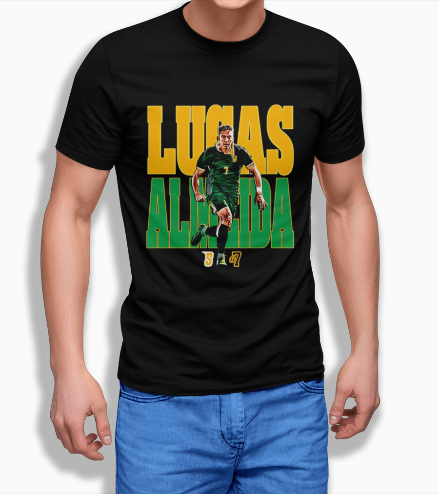 Lucas Almeida Siena Soccer 7 NCAA 26 T-Shirt