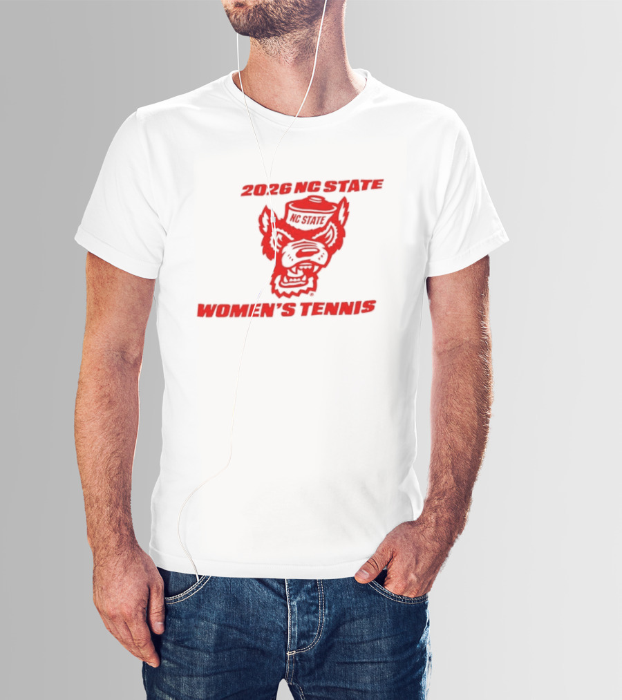 2026 NC State Women's Tennis Wolfpack T-Shirt