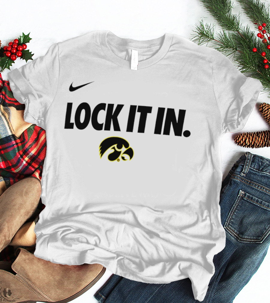 Nike Iowa Hawkeyes Lock It T-Shirt