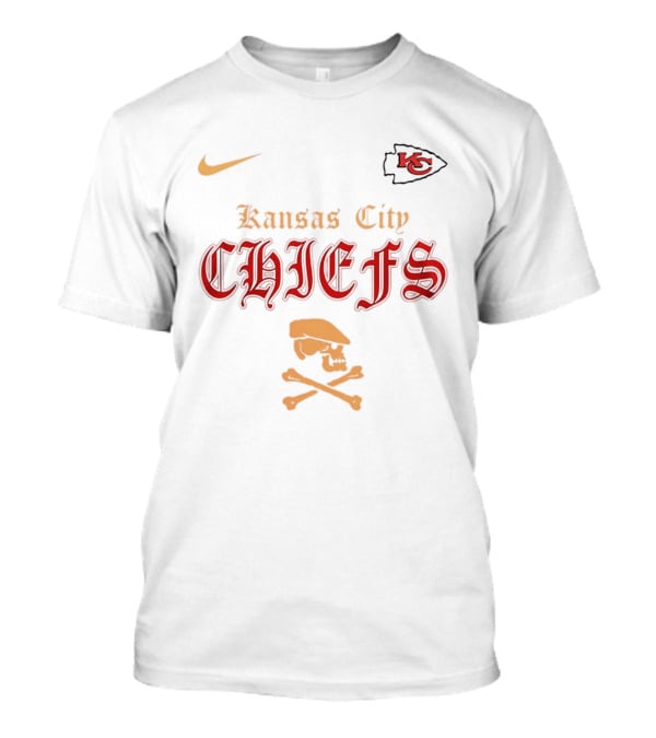Kansas City Chiefs Go Chiefs Skull Dropkick Murphys Nike X KC T-Shirt