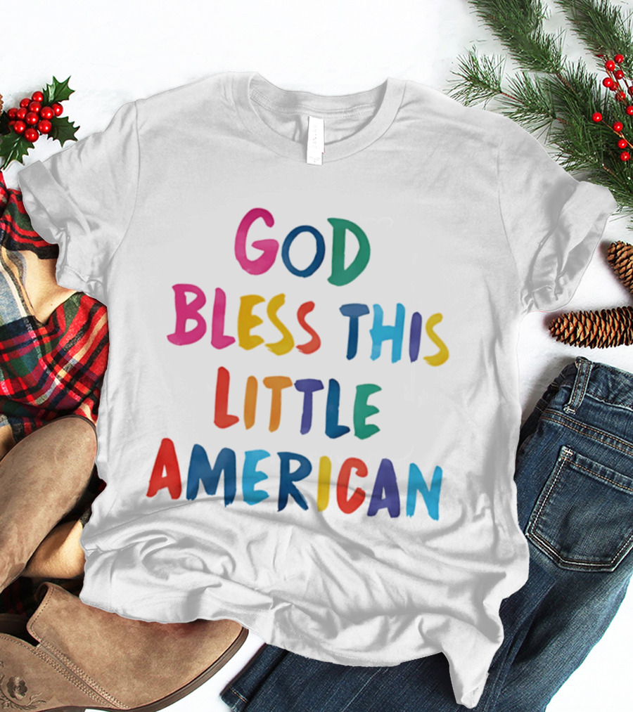 God Bless This Little American T-Shirt