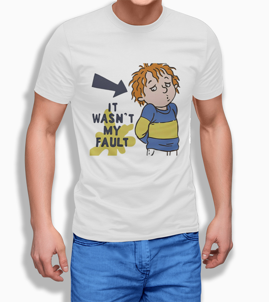 Horrid Henry It Wasn't My Fault Cartoon Character Kids Humor T-Shirt