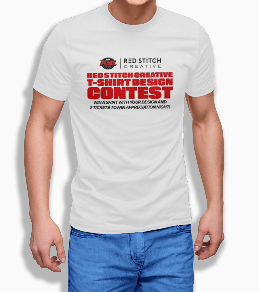 Fuel Red Stitch Creative Contest Win Fan Appreciation Night Tickets T-Shirt