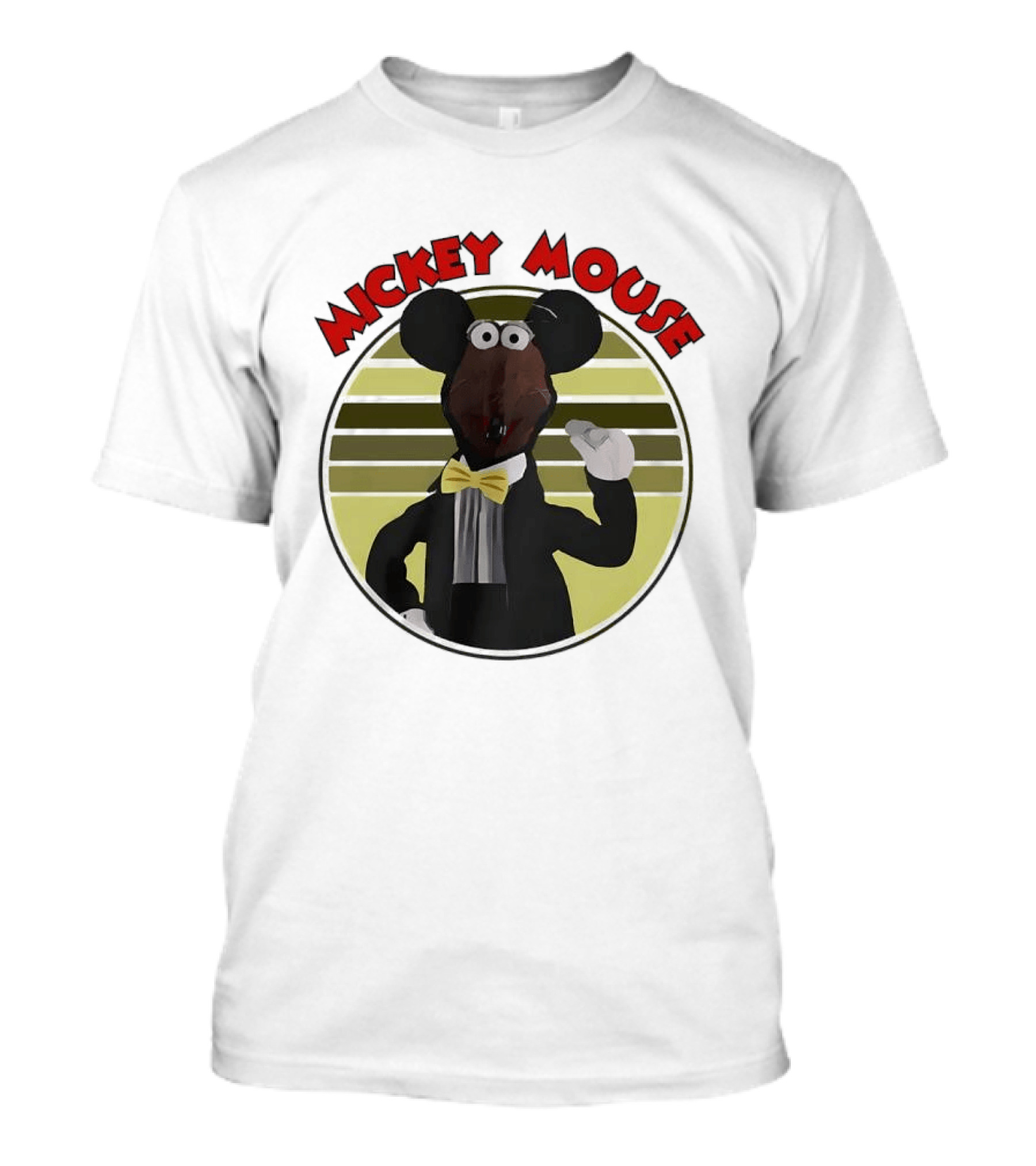 Rizzo The Rat Mickey Mouse Mashup The Muppets Show T-Shirt