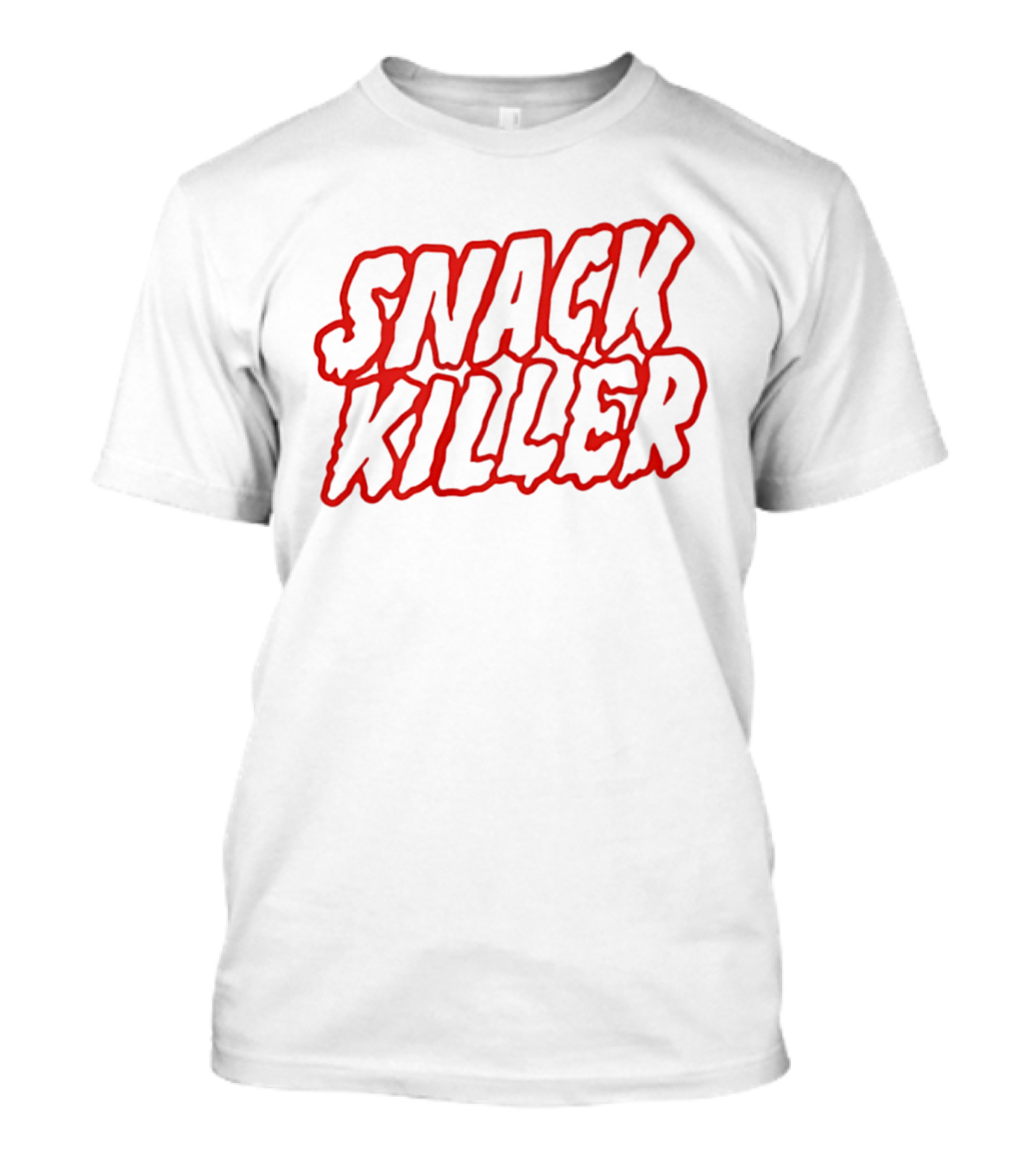 Seventeen Snack Killer Bold Red T-Shirt