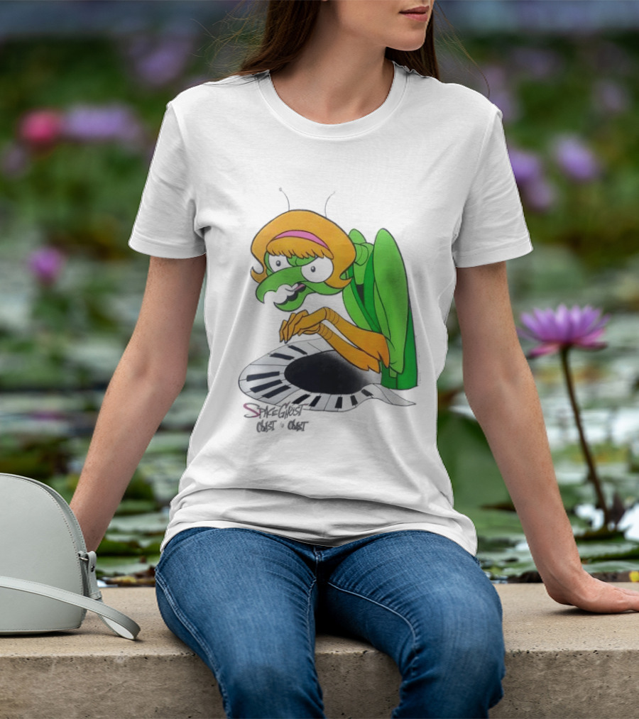 Space Ghost Coast To Coast Zorak Playing Piano T-Shirt