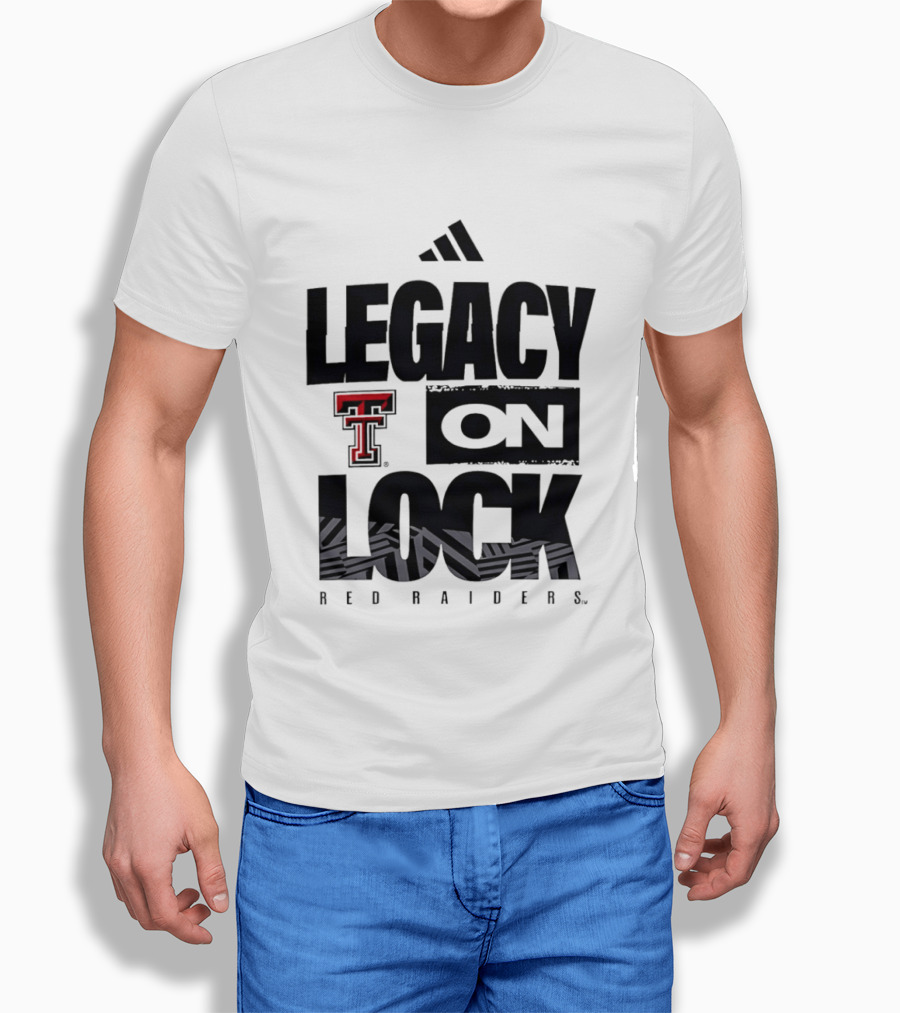 Texas Tech Red Raiders Legacy On Lock Adidas T-Shirt