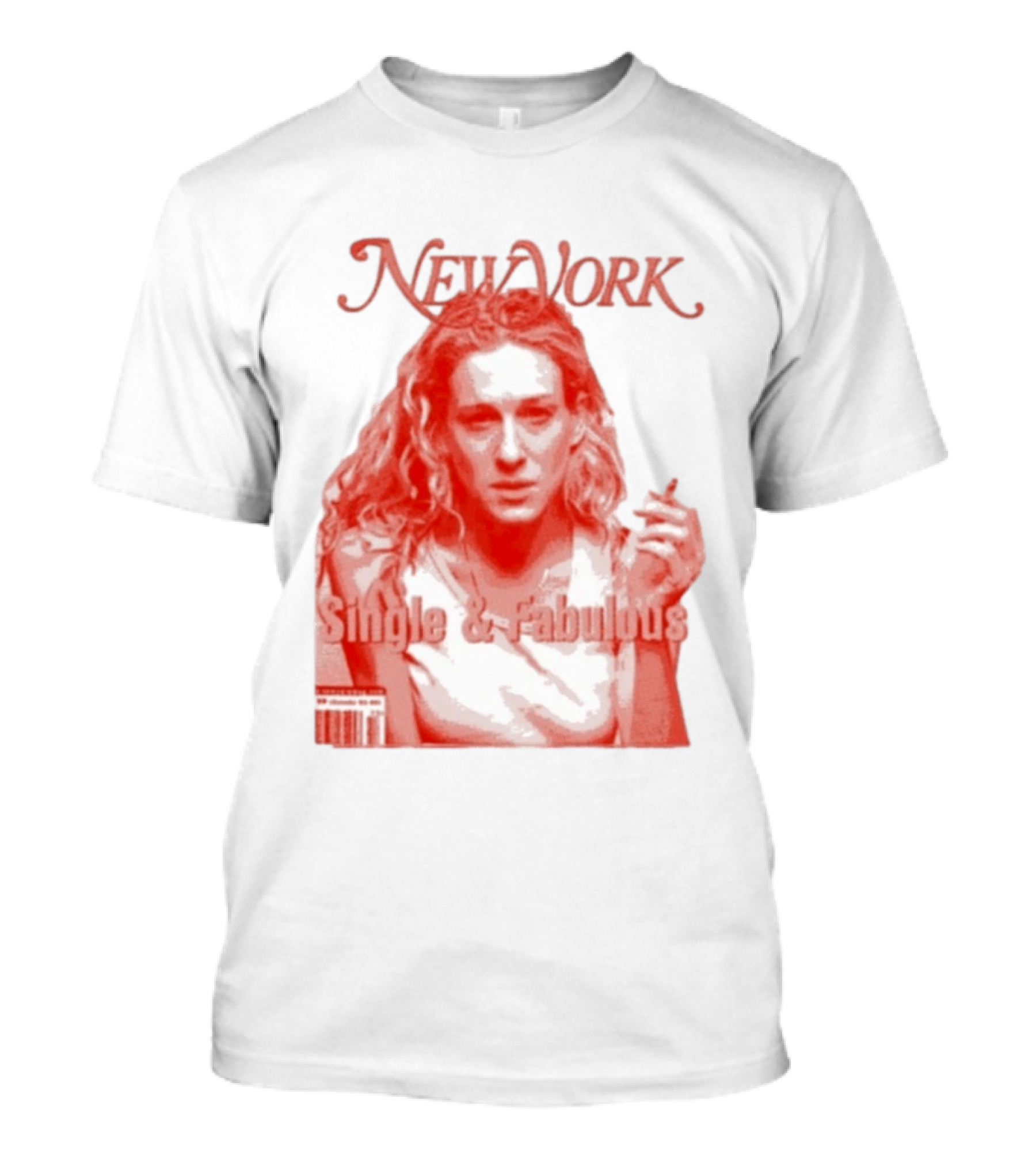New York Single And Fabulous Magazine Cover T-Shirt