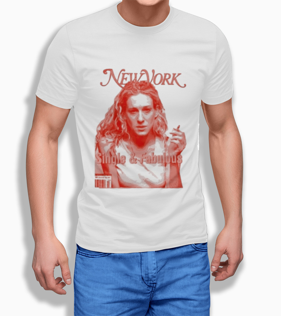 New York Single And Fabulous Magazine Cover T-Shirt