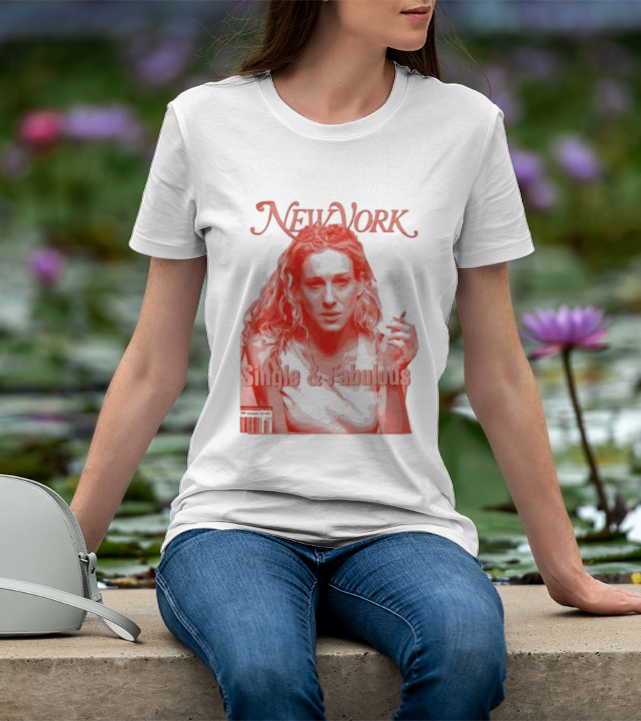 New York Single And Fabulous Magazine Cover T-Shirt