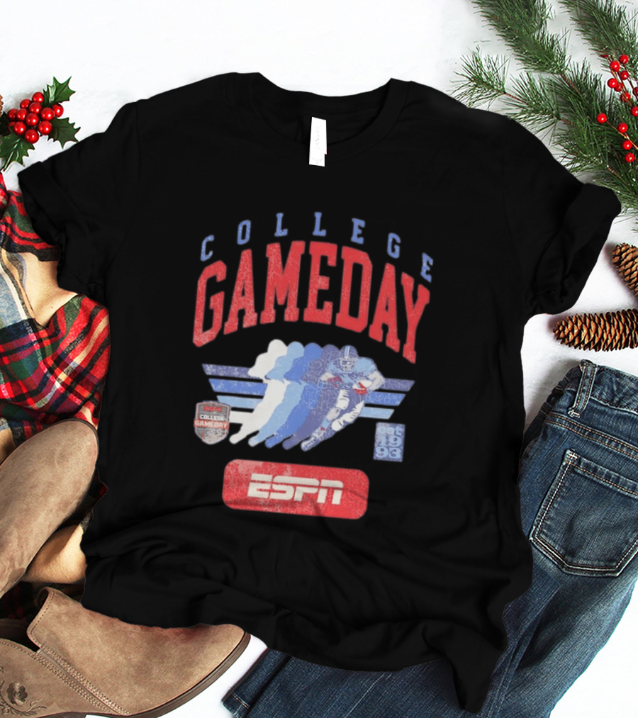 College GameDay Running Est 1993 ESPN Football T-Shirt