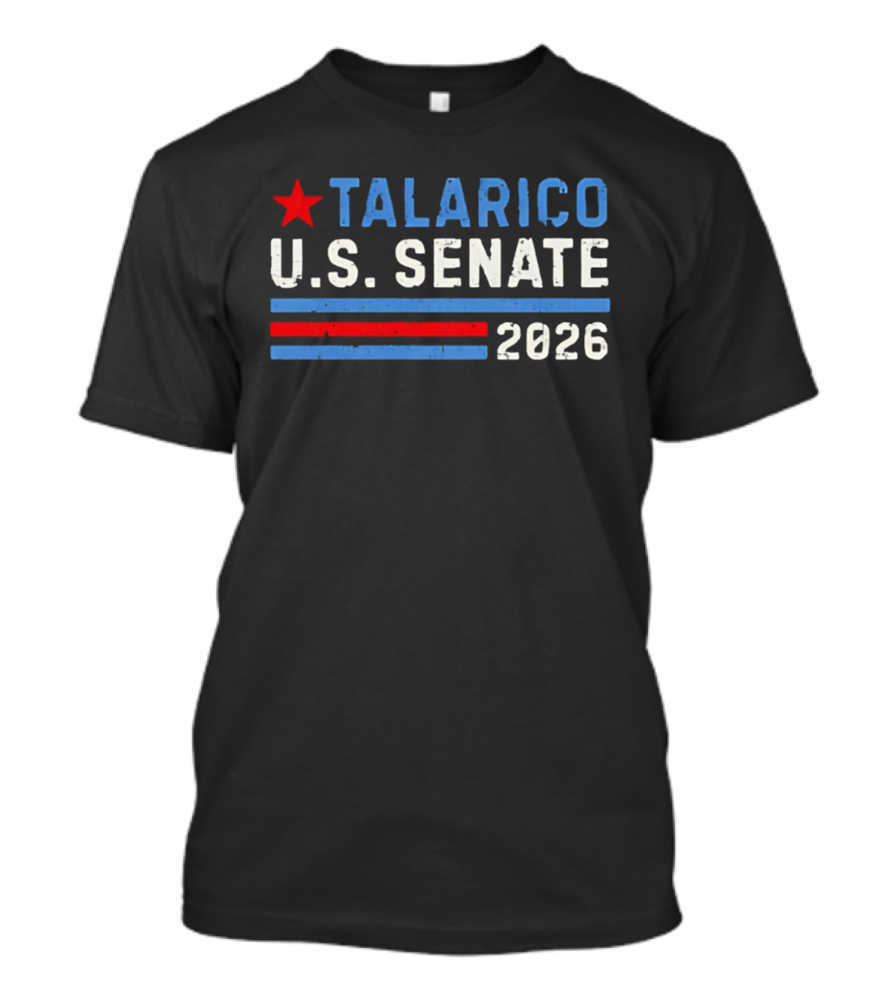Talarico U.S. Senate 2026 Campaign Star And Stripes T-Shirt