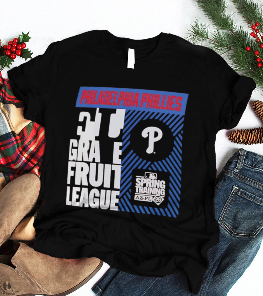 Philadelphia Phillies 2026 Spring Training Grapefruit League MLB T-Shirt
