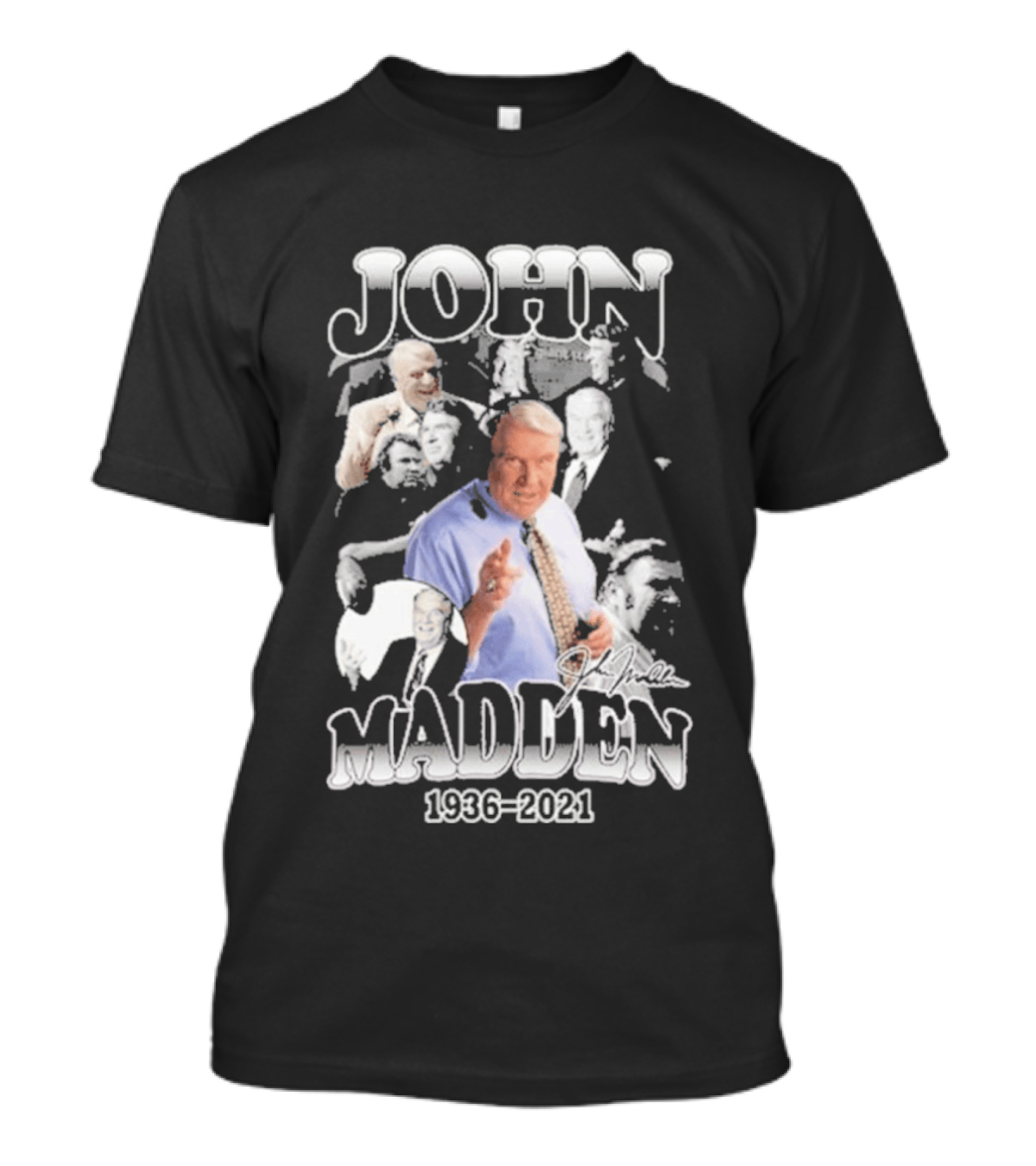 John Madden 1936 2021 Tribute Kenneth Walker T-Shirt