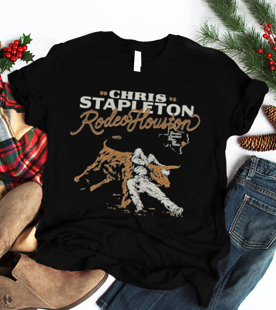 Chris Stapleton Rodeo Houston 2026 T-Shirt