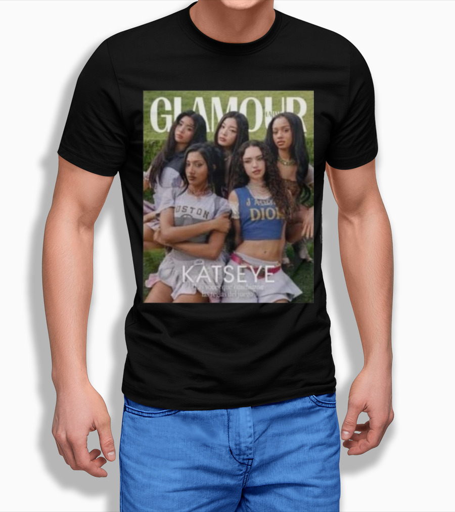 Glamour Latinoamérica Katseye Dior Boston Style Cover T-Shirt