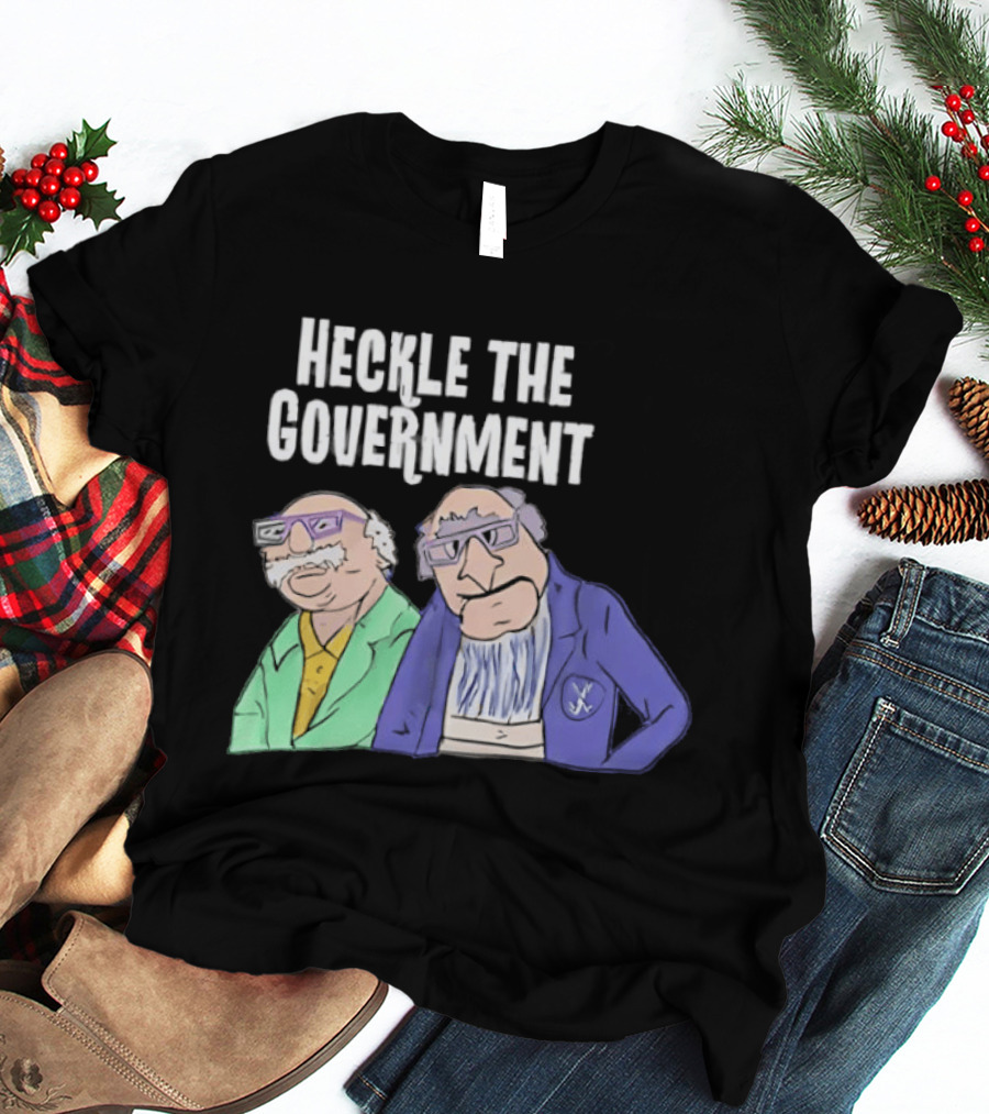 Heckle The Government Statler Waldorf Muppets T-Shirt