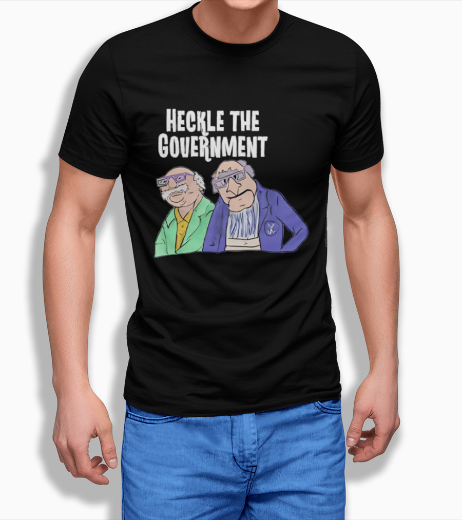 Heckle The Government Statler Waldorf Muppets T-Shirt