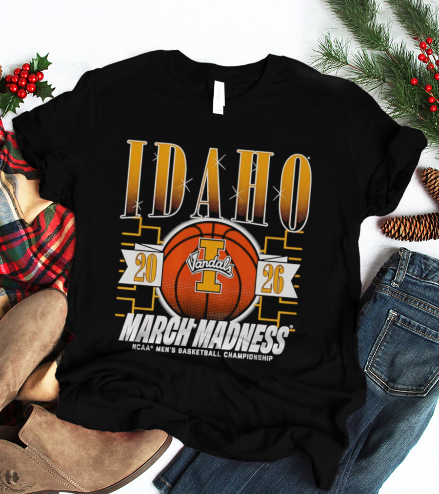 Idaho Vandals 2026 NCAA Men's Basketball Championship March Madness T-Shirt