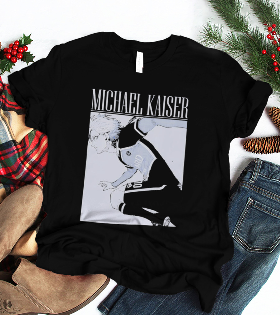 Michael Kaiser Blue Lock Anime Soccer Player T-Shirt